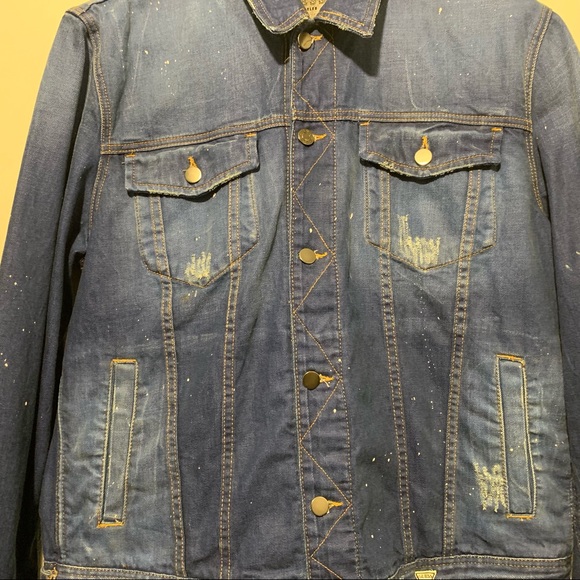 NWT Guess Rex Denim Jacket Men’s XL - Picture 7 of 8